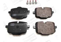 Rear brake pad set