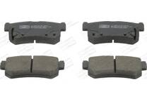 Rear brake pad set