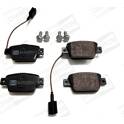 Rear brake pad set CHAMPION - 573421CH