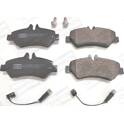 Rear brake pad set CHAMPION - 573729CH