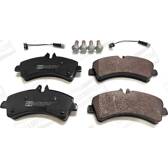 Rear brake pad set CHAMPION - 573758CH