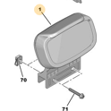 COMBINE PLANCHE DE BORD - BUGGY CITROËN AMI - 9851152680