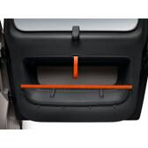 2 redes de porta pretas com faixa laranja CITROËN AMI - 1668280080