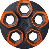 Pack de 4 embelezadores de rodas Laranja CITROËN AMI - 1675458080