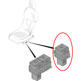 COMMUTATEUR DE RECUL CITROËN AMI - 98382746XT