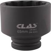  Bussola mozzo ø65mm 12 punti 3/4" Cr-Mo per Iveco Daily/Ford Transit CLAS - OM 0065