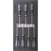 Inserto de destornillador torx t10-40 (7 pcs) CLAS - OS 1100