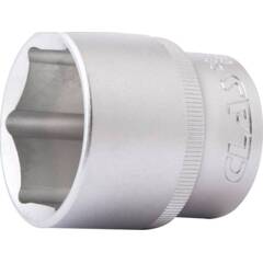 CLAS Equipements Steckschlüsseleinsatz 6-kant 22mm – 3/8" Antrieb, CrV Material | Hochwertiges Werkzeug Für Profis