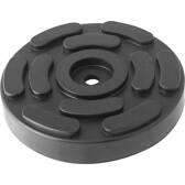 Set of 4 round rubber buffers ø 140x27 mm - CLAS CLAS - EG 1145