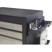 Jeu 4 bacs de rangement magnétiques pour servante d'atelier CLAS - EG 8004