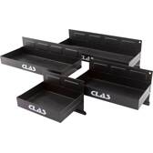  Set van 4 magnetische opbergbakken voor werkplaatswagen CLAS - EG 8004