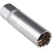  Magnetisk tændrørsnøgle 18mm L.65mm 3/8" CLAS - OM 0118