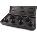 Reversed thread impact socket box ø17 to 26mm 1/2" Cr-Mo for damaged nuts - CLAS - 7pcs CLAS - OM 0630