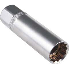AEG Zündkerzenschlüssel Für Diesel-Glühkerzen – Mit 3 Nüssen (8mm, 10mm, 12mm) & Kardangelenk, T-Griff Mit Antirutsch-Beschichtung, Innenvierkant 3/8"