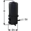 Brandstoffilter CLEAN FILTER - MGC1698