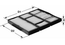 Filter, kupéventilation