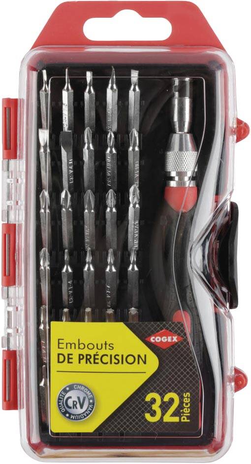 Precision tip box -32 pieces COGEX