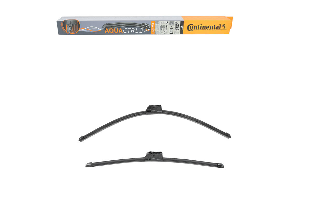 Pair of wiperblades CONTINENTAL AQUACTRL 2 SET