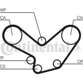 Distributieriem CONTITECH - CT584