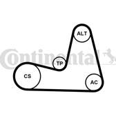 Kit Cinghie Poly-V CONTITECH - 7PK1035K1