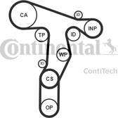Zahnriemensatz CONTITECH - CT1139K3PRO