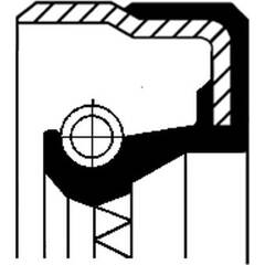 Bague d'étanchéité (moyeu de roue) CORTECO - 01032572B