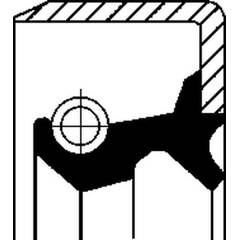 Bague d'étanchéité (moyeu de roue) CORTECO - 19019123B