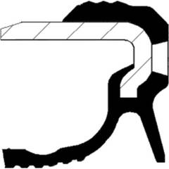 Bague d'étanchéité (vilebrequin) CORTECO - 19036885B