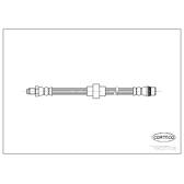 Brake Hose CORTECO - 19025706