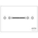 Brake Hose CORTECO - 19032198