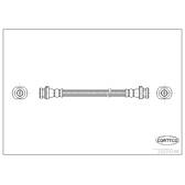 Brake Hose CORTECO - 19034348