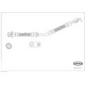 Bremsschlauch CORTECO - 49387017