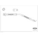 Bremsschlauch CORTECO - 49387018