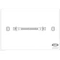 Bremsschlauch CORTECO - 49392897