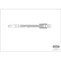 Bremsschlauch CORTECO - 49392997