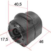 Bushing, stabiliser bar CORTECO - 80000453