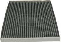 Filter, kupéventilation