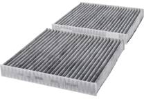Filter, kupéventilation