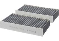 Filter, kupéventilation