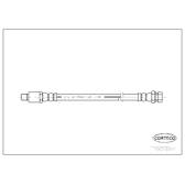 Flexible de frein CORTECO - 19018911