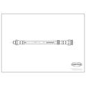 Flexible de frein CORTECO - 19020485