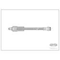 Flexible de frein CORTECO - 19026702