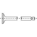 set of 2 Inlet valve CORTECO - 550242B
