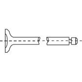 set of 2 Inlet valve CORTECO - 550709B