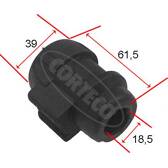 Lagerbus, stabilisator CORTECO - 80001465