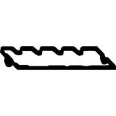 Rocker cover gasket CORTECO - 023962P