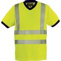 T-shirt V yellow fluorescent neck - Size XXXL COVERGUARD - 931664