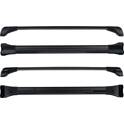 Barres de toit CRUZ Airo Fuse Dark: 2 barres 98 avec Kit CRUZ Optiplus Rail Fix CRUZBER - CR925735_735_936504C
