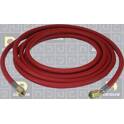 4m charging hose with female/female fittings - 45° elbow DA SILVA PROTRANS - FA1836R