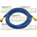 2.5m charging hose with female/female fittings - 45° elbow DA SILVA PROTRANS - FA2413B